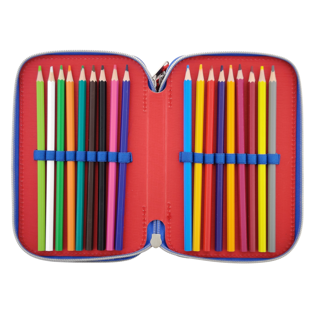 ASTUCCIO 3 ZIP GIOTTO TURBOCOLOR SPIDERMAN