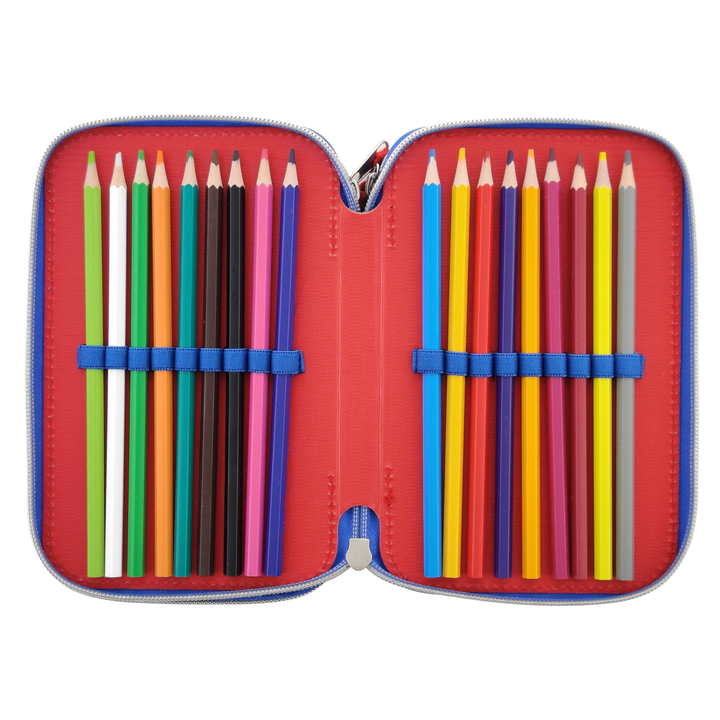 ASTUCCIO 3 ZIP GIOTTO TURBOCOLOR SPIDERMAN