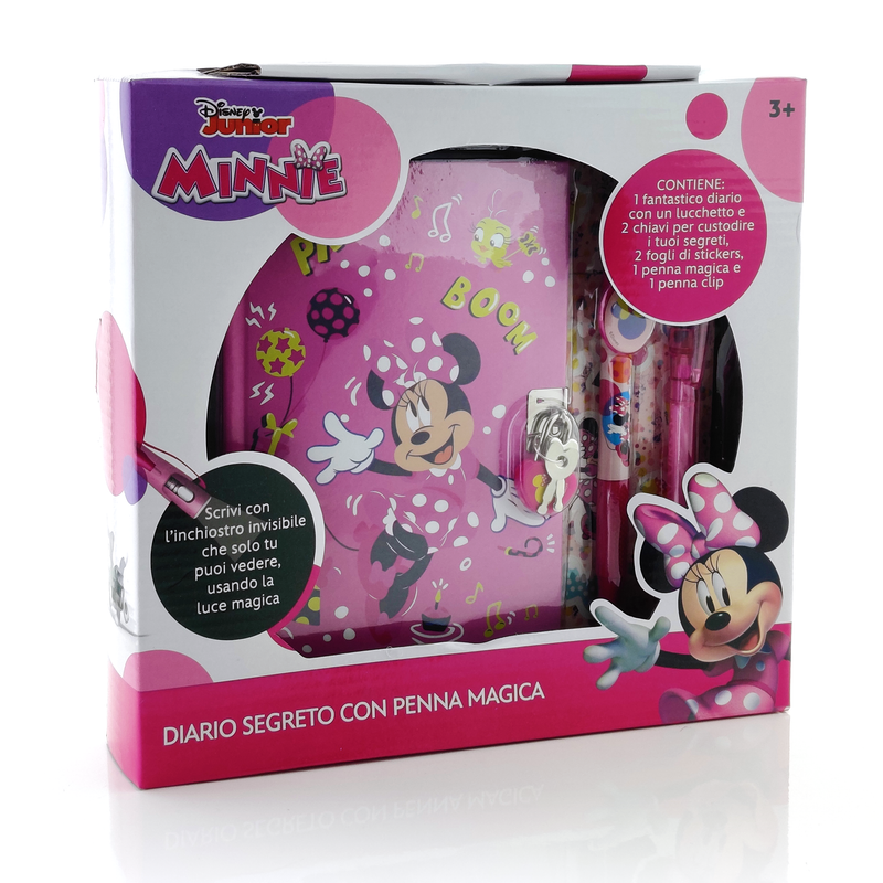 DIARIO CON PENNA + PENNA MAGICA MINNIE