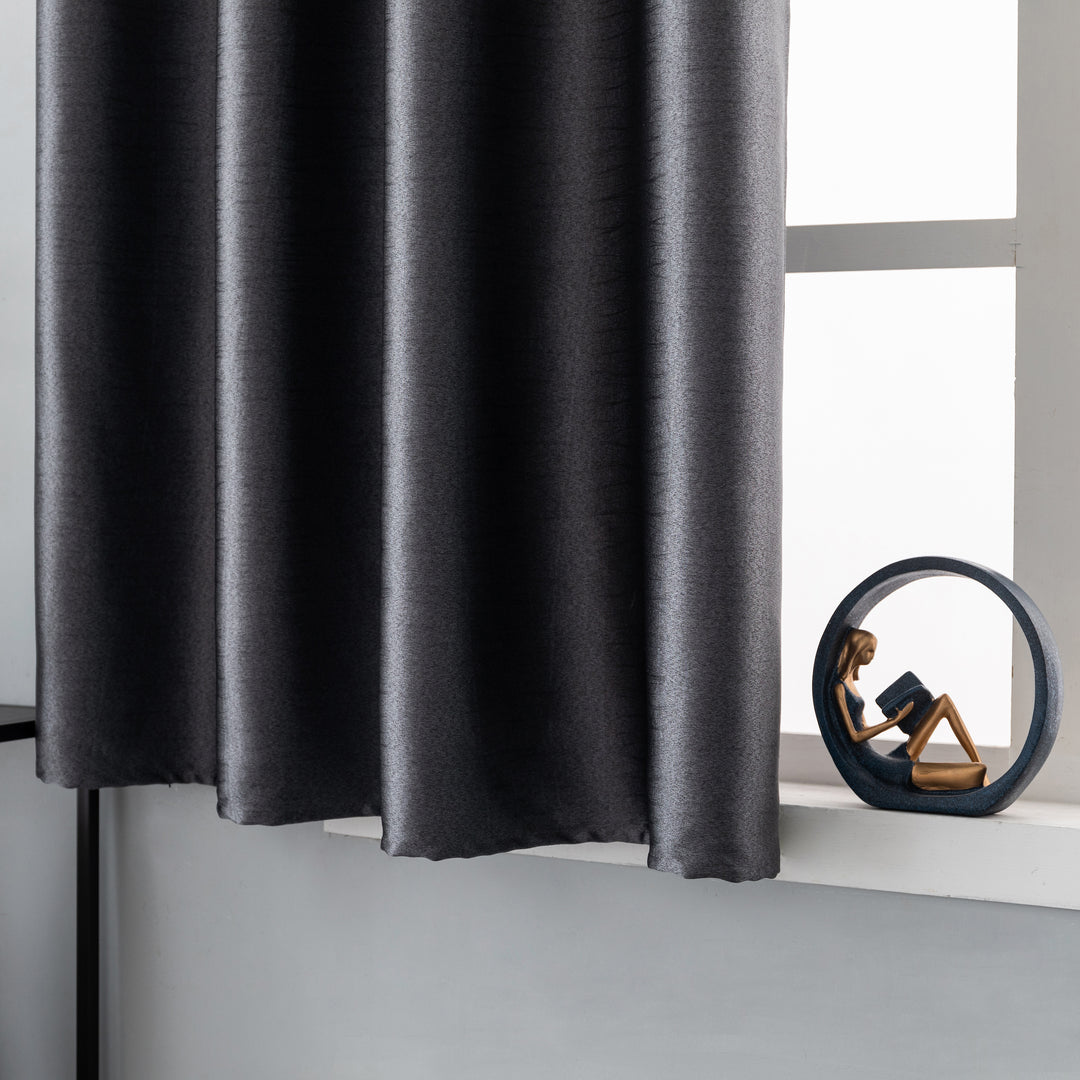 TENDA JERSEY OSCURANTE METALLIZZATA 1 PANNELLO 140X145CM ARGENTO
