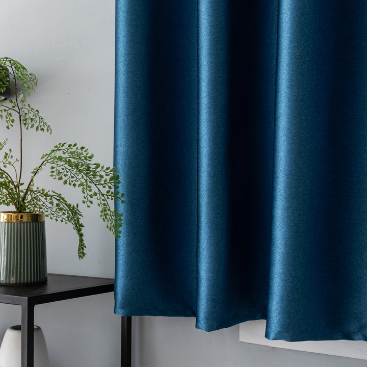 TENDA JERSEY OSCURANTE METALLIZZATA 1 PANNELLO 140X145CM BLU