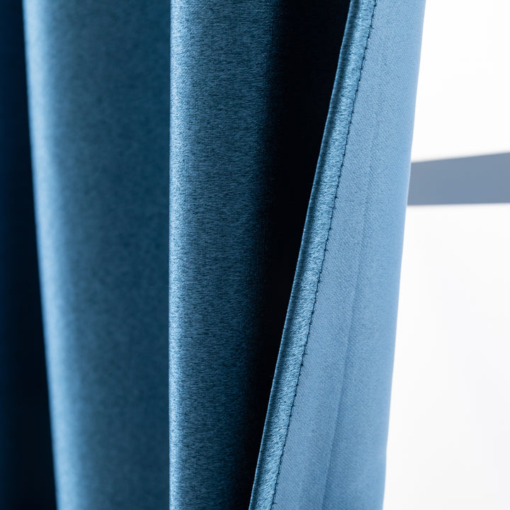 TENDA JERSEY OSCURANTE METALLIZZATA 1 PANNELLO 140X275CM BLU