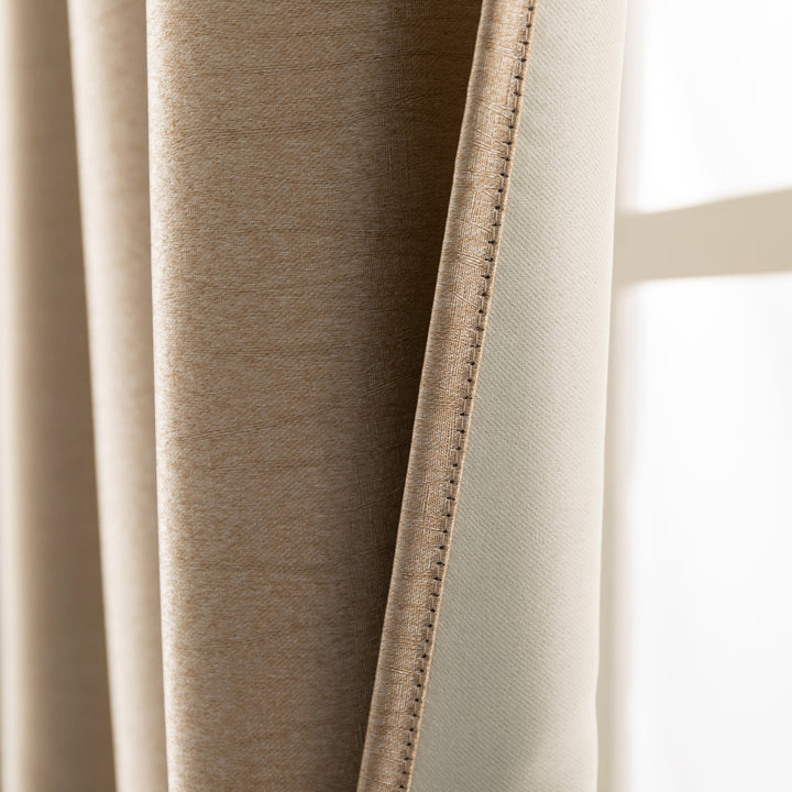 TENDA JERSEY OSCURANTE METALLIZZATA 1 PANNELLO 140X145CM ORO
