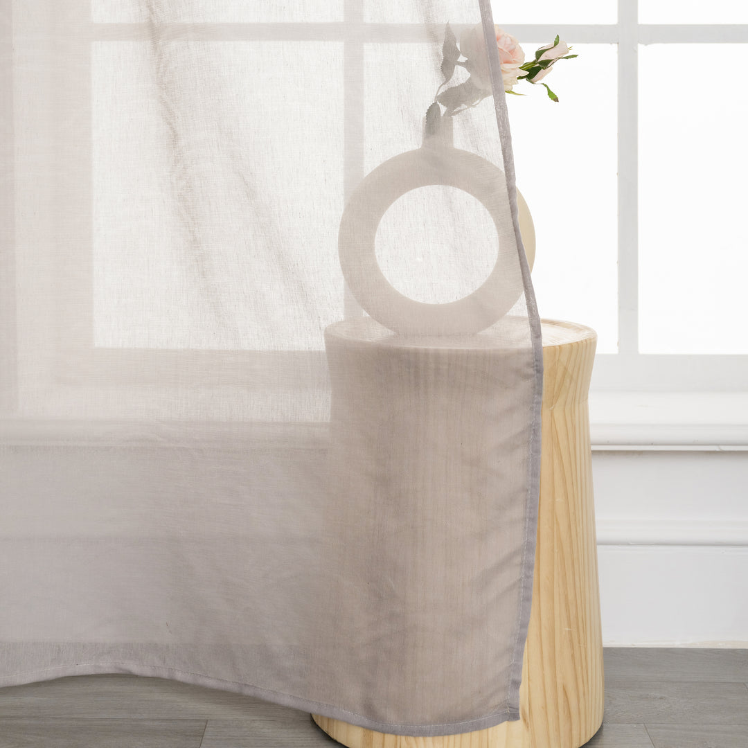 TENDA TORTORA SEMI TRASPARENTE FANTASIA ONDE 1 PANNELLO 140X285CM