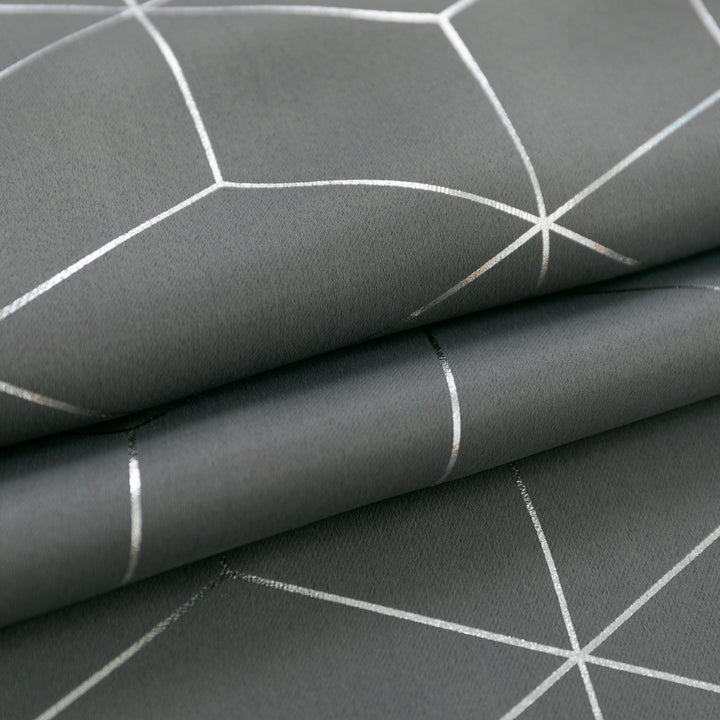 TENDA ELBA OSCURANTE FANTASIA 3D 1 PANNELLO 140X145CM GRIGIO