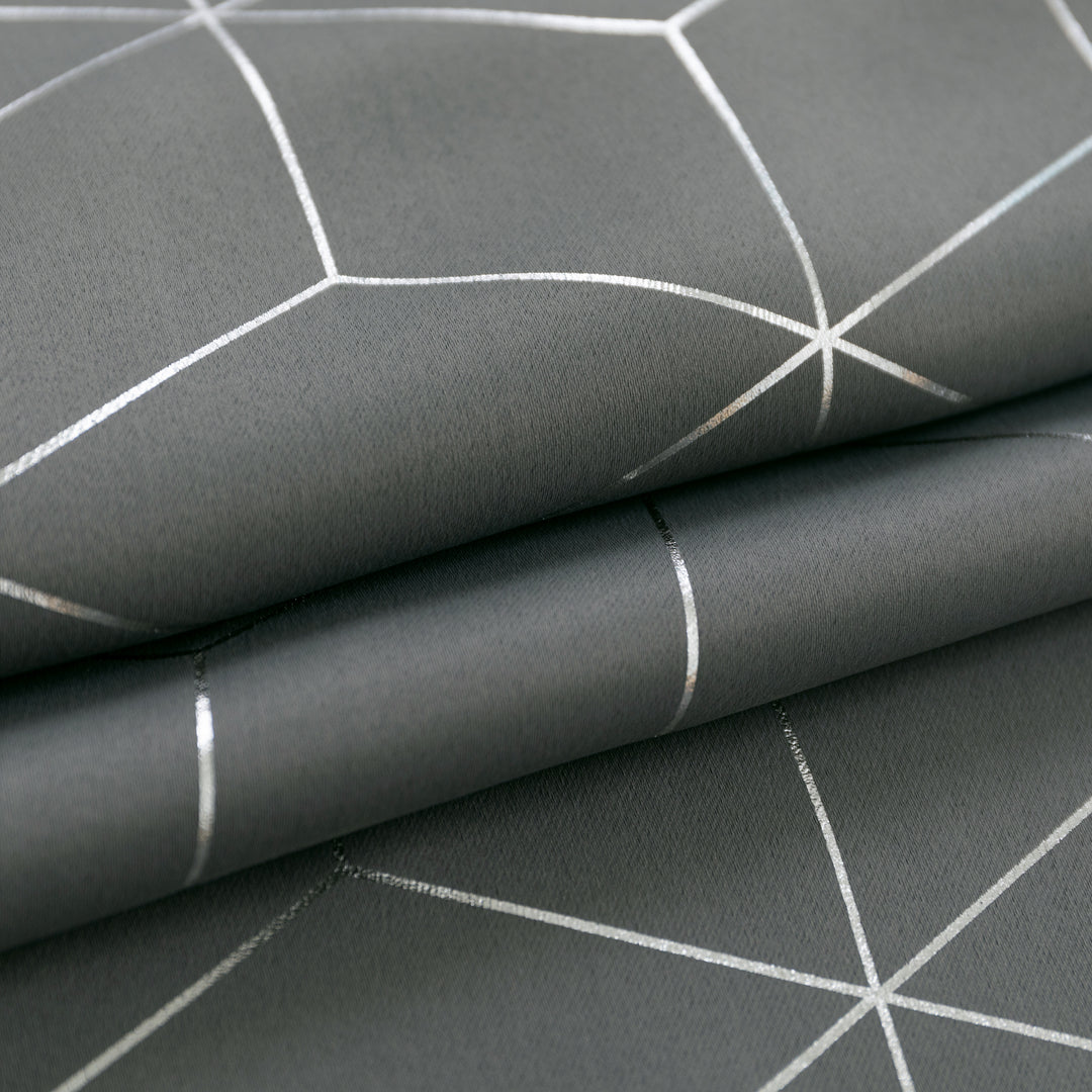 COPPIA TENDE ELBA OSCURANTI FANTASIA 3D 2X70X145CM GRIGIO