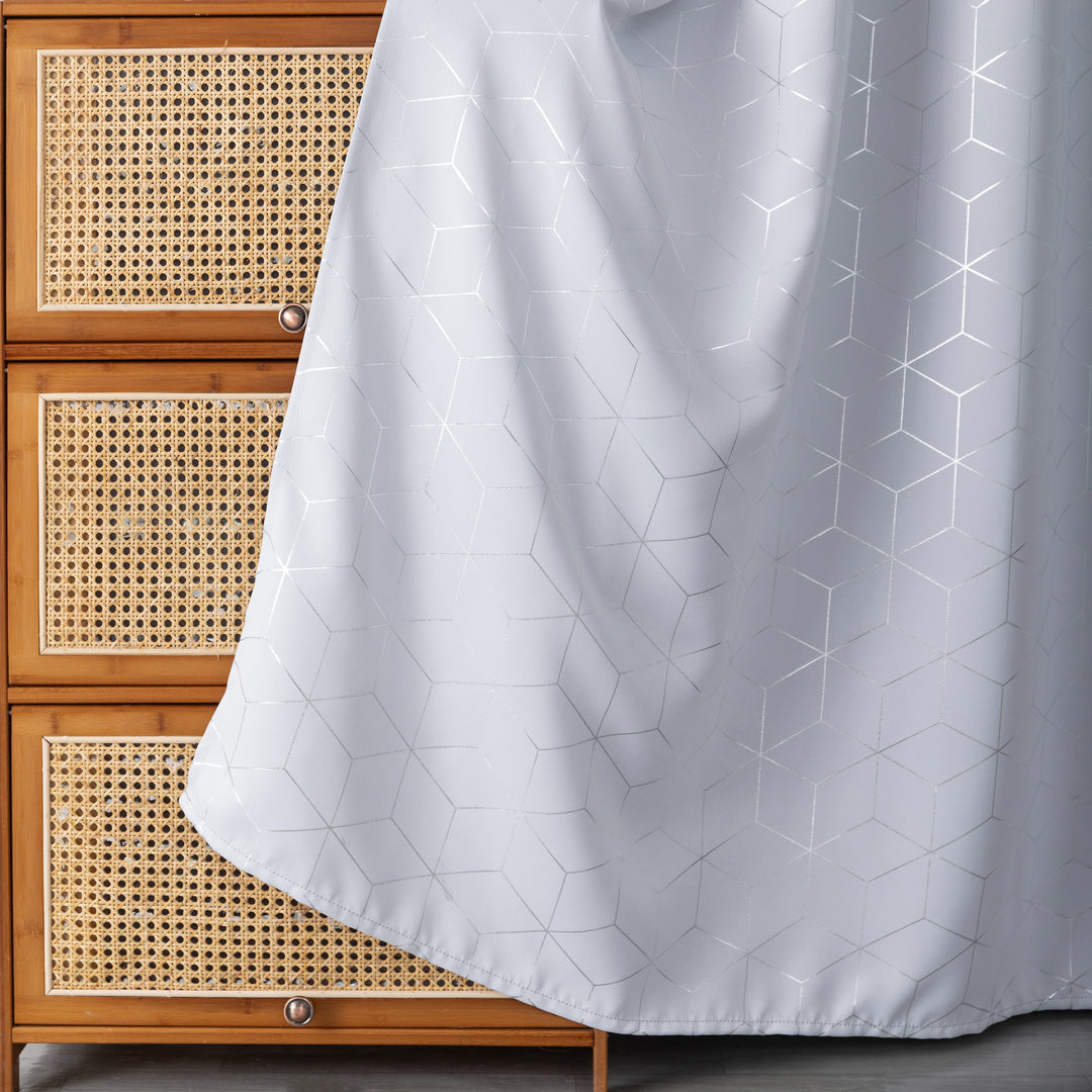 TENDA ELBA OSCURANTE FANTASIA 3D 1 PANNELLO 140X285CM BIANCO