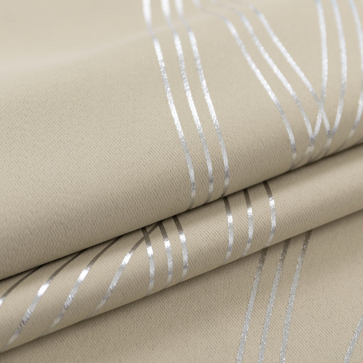 TENDA DOMINICA OSCURANTE FANTASIA ONDE 1 PANNELLO 140X145CM BEIGE