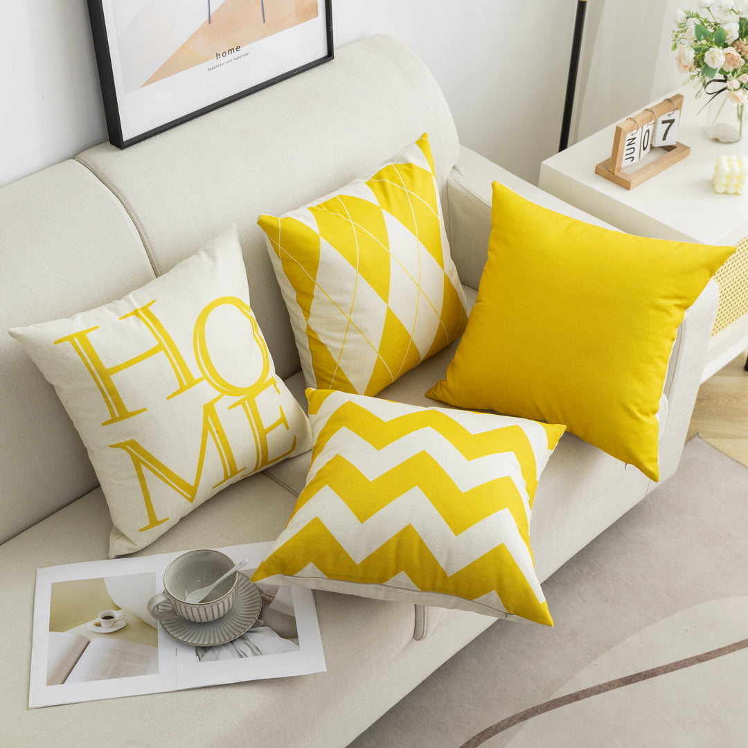 FEDERA CUSCINO HOME 4PZ 60X60CM