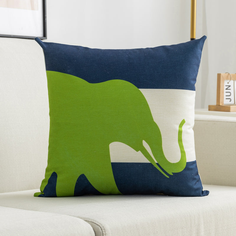 FEDERA CUSCINO GREEN ELEPHANT 4PZ 45X45CM