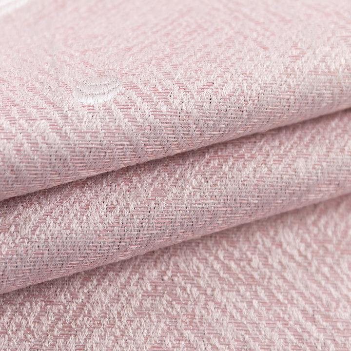 TENDA JACQUARD SEMI OSCURANTE FANTASIA LUNA E STELLE 1 PANNELLO 140X275CM ROSA