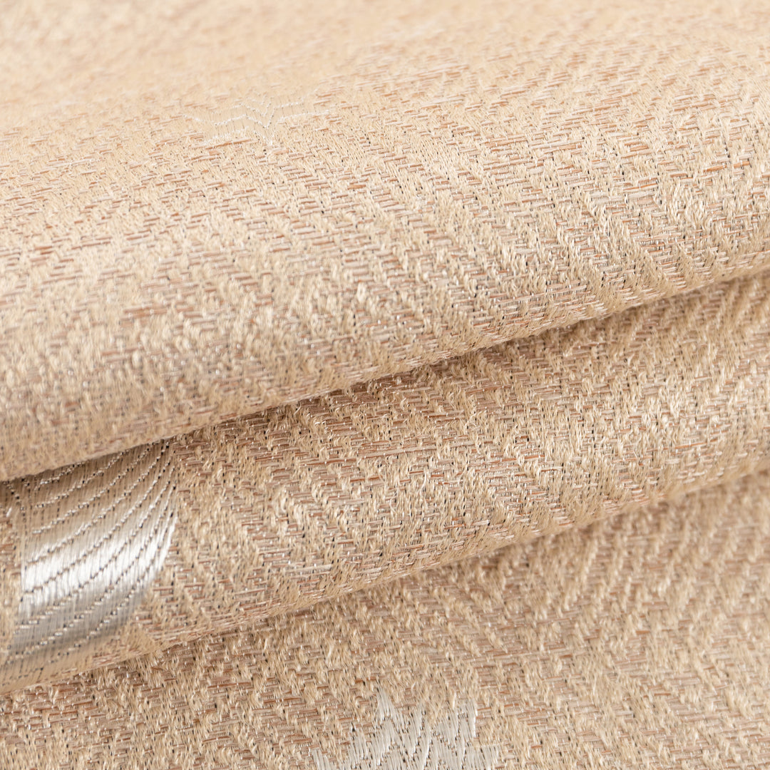 TENDA JACQUARD SEMI OSCURANTE FANTASIA LUNA E STELLE 1 PANNELLO 140X275CM BEIGE