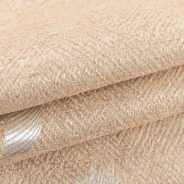 TENDA JACQUARD SEMI OSCURANTE FANTASIA LUNA E STELLE 1 PANNELLO 140X275CM BEIGE