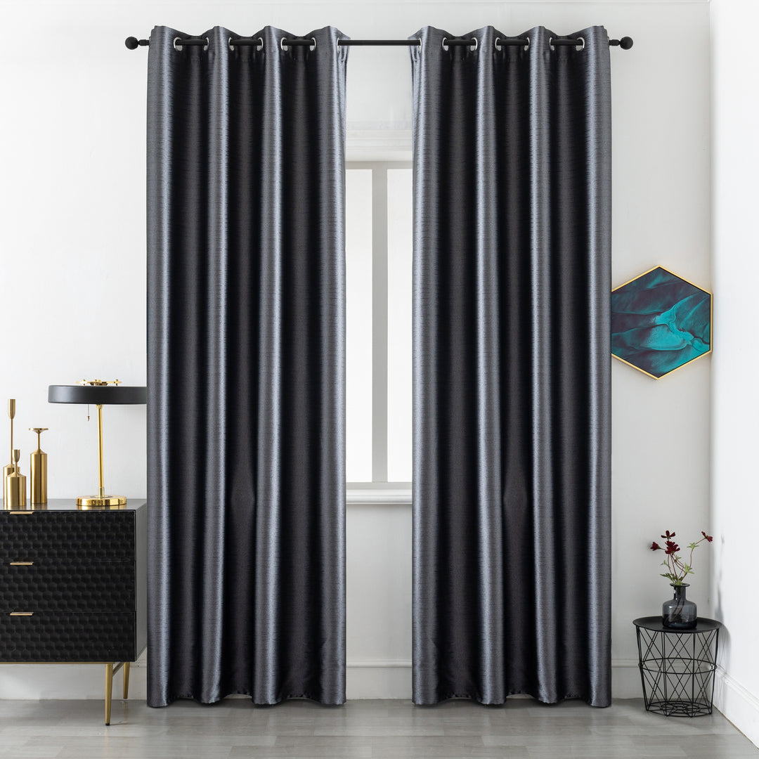 TENDA JERSEY OSCURANTE METALLIZZATA 1 PANNELLO 140X275CM ARGENTO