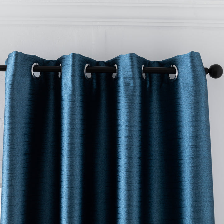 TENDA JERSEY OSCURANTE METALLIZZATA 1 PANNELLO 140X275CM BLU