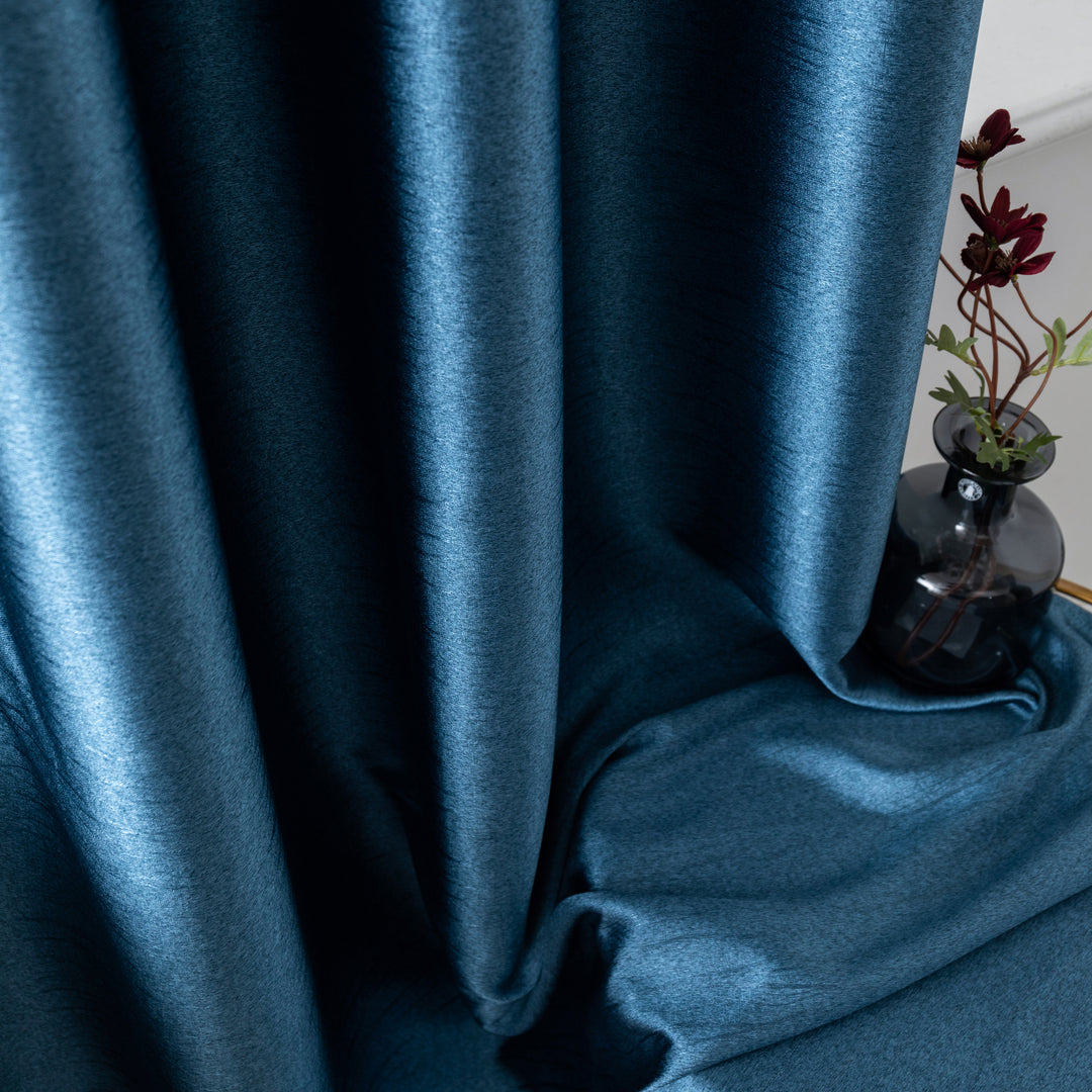 TENDA JERSEY OSCURANTE METALLIZZATA 1 PANNELLO 140X275CM BLU