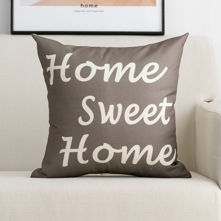 FEDERA CUSCINO TAUPE SWEET HOME 4PZ 45X45CM