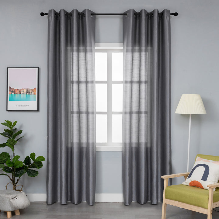 Tenda Nasso semi coprente simil seta grigio