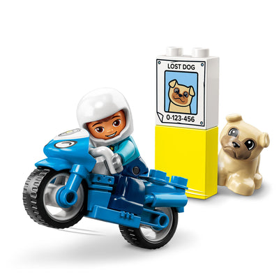 LEGO 10967 DUPLO TOWN MOTOCICLETTA DELLA POLIZIA