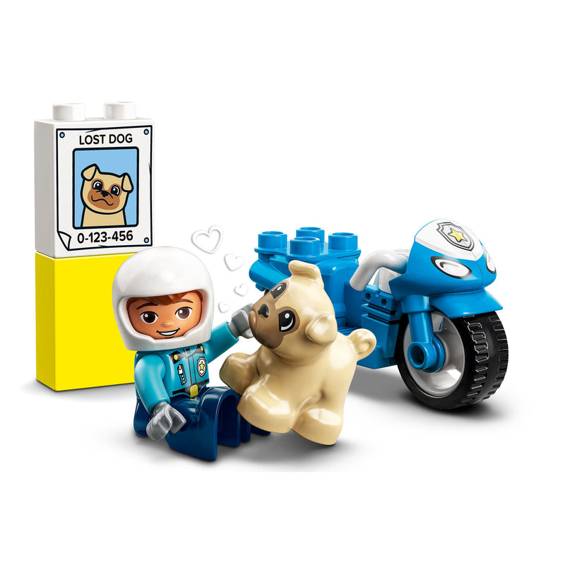 LEGO 10967 DUPLO TOWN MOTOCICLETTA DELLA POLIZIA