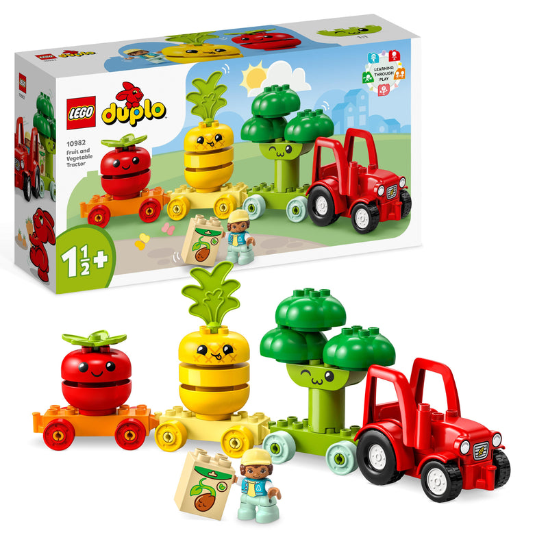 LEGO 10982 DUPLO MY FIRST IL TRATTORE DI FRUTTA E VERDURA