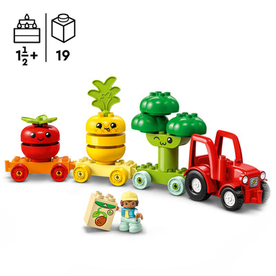 LEGO 10982 DUPLO MY FIRST IL TRATTORE DI FRUTTA E VERDURA