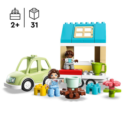 LEGO 10986 DUPLO TOWN CASA SU RUOTE