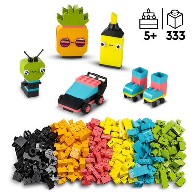 LEGO 11027 CLASSIC DIVERTIMENTO CREATIVO - NEON