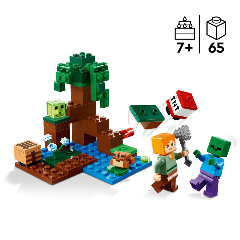 LEGO 21240 MINECRAFT AVVENTURA NELLA PALUDE