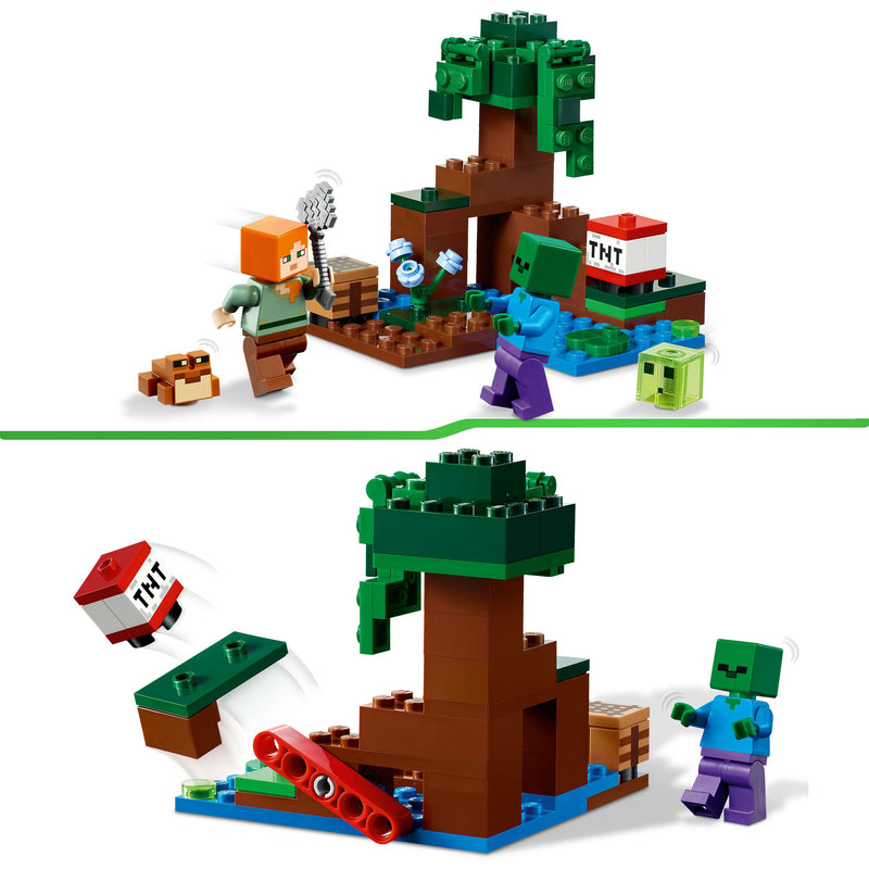 LEGO 21240 MINECRAFT AVVENTURA NELLA PALUDE