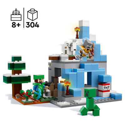 LEGO 21243 MINECRAFT I PICCHI GHIACCIATI