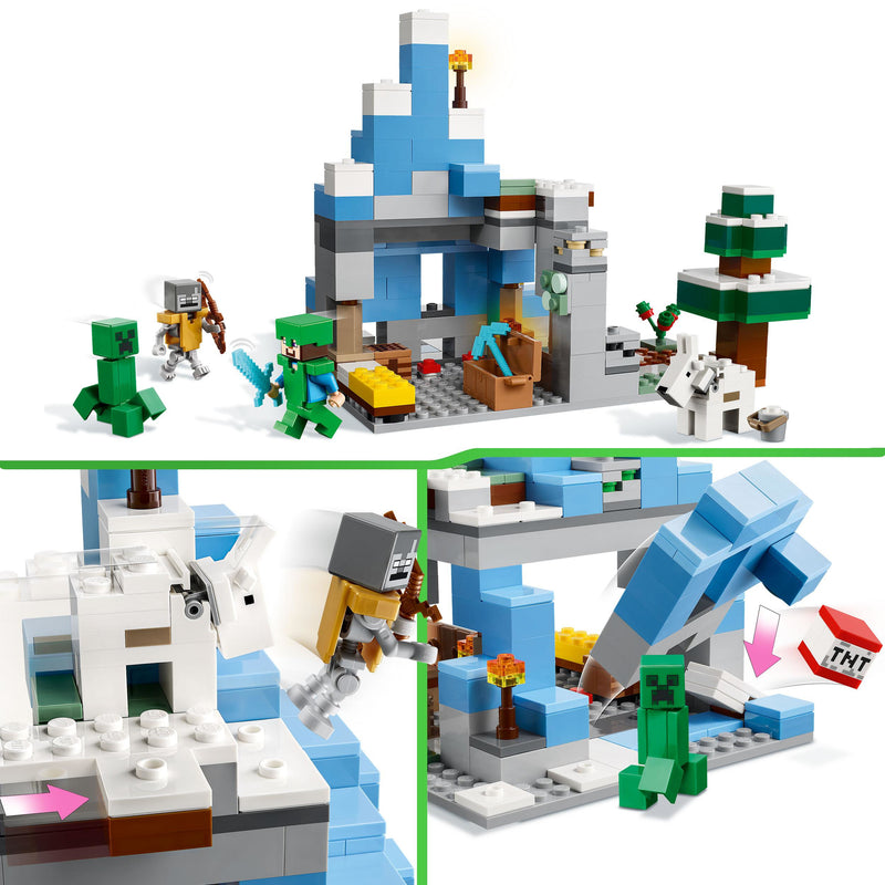 LEGO 21243 MINECRAFT I PICCHI GHIACCIATI