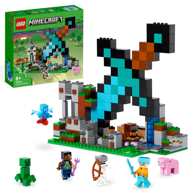 LEGO 21244 MINECRAFT L’AVAMPOSTO DELLA SPADA