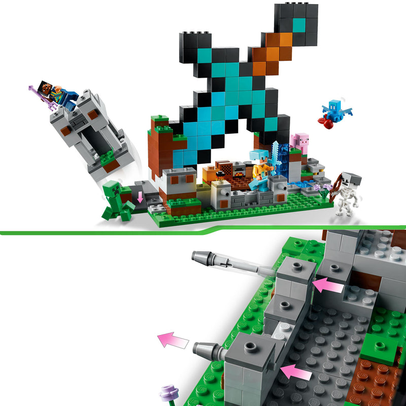 LEGO 21244 MINECRAFT L’AVAMPOSTO DELLA SPADA