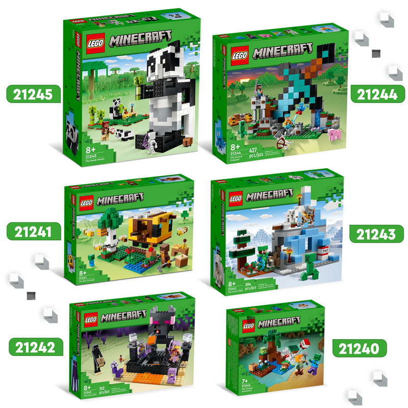 LEGO 21244 MINECRAFT L’AVAMPOSTO DELLA SPADA