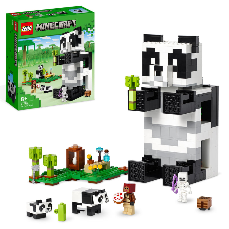 LEGO 21245 MINECRAFT IL RIFUGIO DEL PANDA