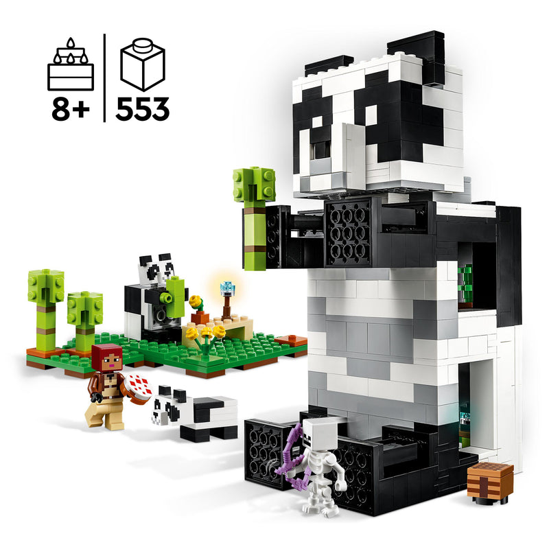 LEGO 21245 MINECRAFT IL RIFUGIO DEL PANDA