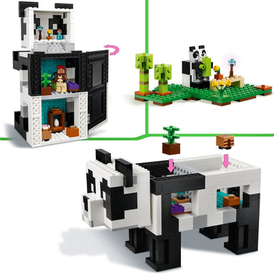 LEGO 21245 MINECRAFT IL RIFUGIO DEL PANDA