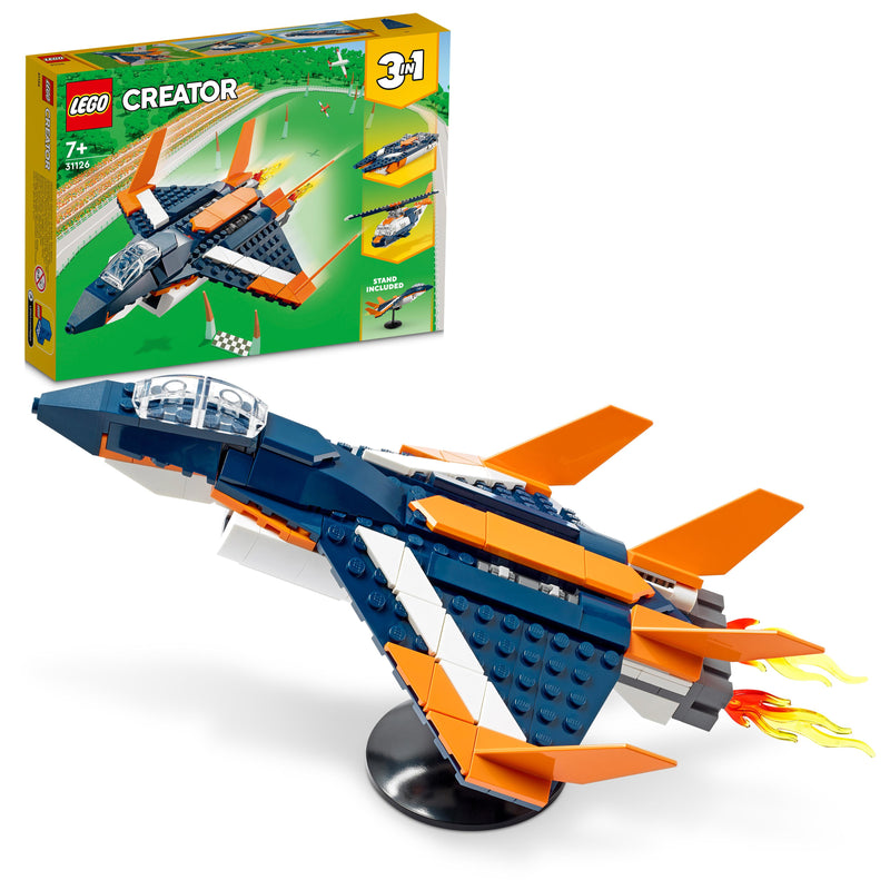 LEGO 31126 CREATOR JET SUPERSONICO