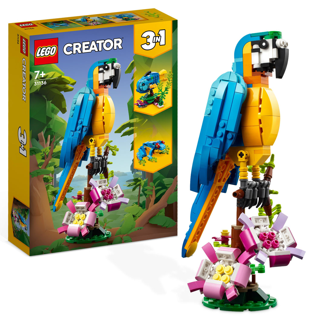 LEGO 31136 PAPPAGALLO ESOTICO
