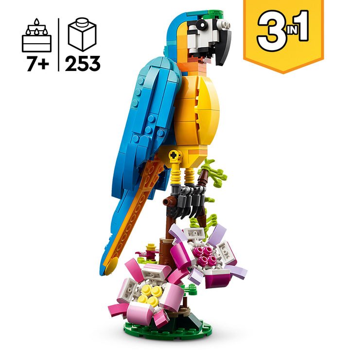 LEGO 31136 PAPPAGALLO ESOTICO