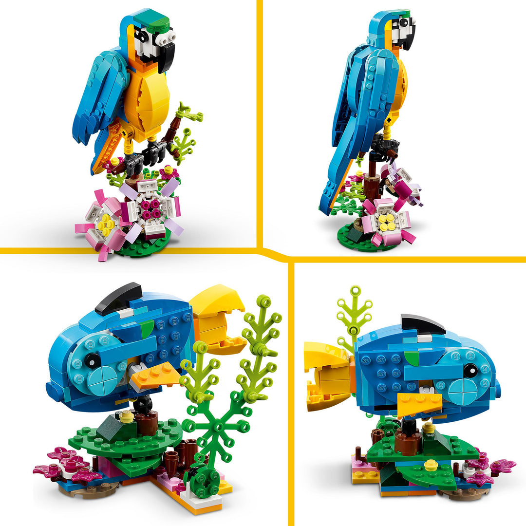 LEGO 31136 PAPPAGALLO ESOTICO