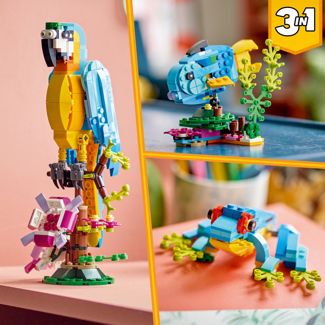 LEGO 31136 PAPPAGALLO ESOTICO