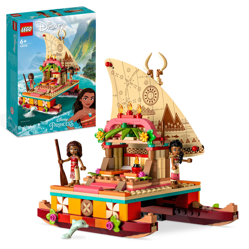 LEGO 43210 DISNEY PRINCESS LA BARCA A VELA DI VAIANA