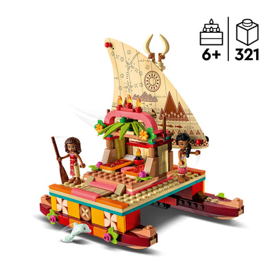 LEGO 43210 DISNEY PRINCESS LA BARCA A VELA DI VAIANA