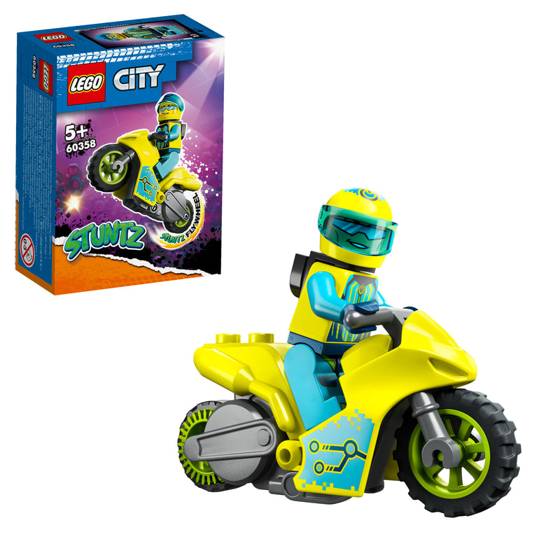 LEGO 60358 CITY STUNTZ CYBER STUNT BIKE