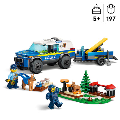 LEGO 60369 CITY POLICE ADDESTRAMENTO CINOFILO MOBILE