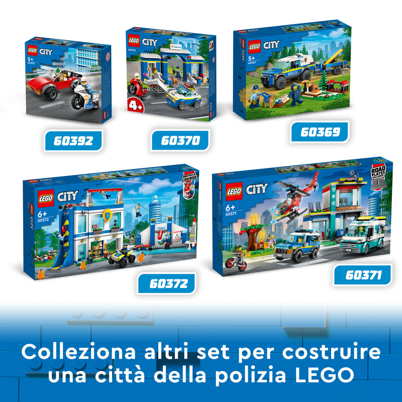 LEGO 60369 CITY POLICE ADDESTRAMENTO CINOFILO MOBILE