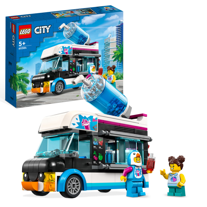 LEGO 60384 CITY GREAT VEHICLES IL FURGONCINO DELLE GRANITE DEL PINGUINO