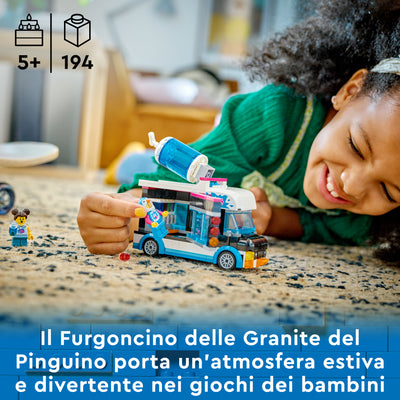 LEGO 60384 CITY GREAT VEHICLES IL FURGONCINO DELLE GRANITE DEL PINGUINO